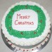 Christmas - Wreath Cake (D, V)